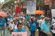 Marcha en contra del aborto