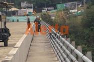 Suicidio en el Puente de la Vida de Ibagué