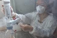 Laboratorio para pruebas de Covid-19