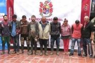 Las 11 personas capturadas fueron dejadas a disposición de la autoridad competente