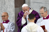 Papa Francisco con resfriado