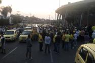 Taxistas de Ibagué.