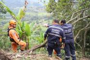 Nuevamente cerrarán la vía hacia el cañón del Combeima