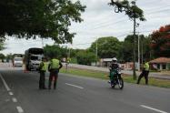 No se permite la movilización por carreteras del Valle.