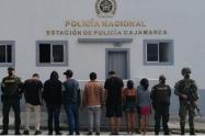 Capturados en Cajamarca por violar el aislamiento social