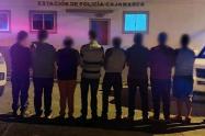 Capturados en Cajamarca