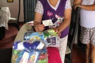 El caso se presentó con una abuelita de 90 años que no recibió la ayuda humanitario por un error en la guía de entrega