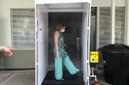 Cabina de desinfección 