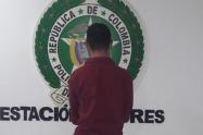 El capturado fue puesto a disposición de la Fiscalía 47 local del municipio de Dolores Tolima