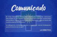 Binacional ratifico a Flabio Torres