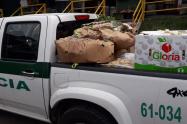 Plazas de mercado y policía han entregado 5 toneladas de alimentos a familias de escasos recursos en Ibagué