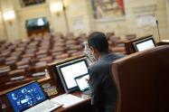 Plenaria virtual de la Cámara de Representantes.