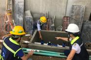Conexión de agua en Ibagué
