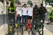 Recuperaron bicicletas en Ibagué