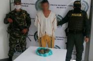 Capturado con Marihuana en Alvarado