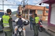 Controles policiales en Ibagué