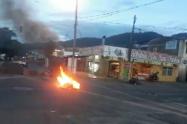 Disturbios en el barrio Las Ferias de Ibagué