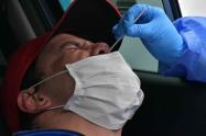 Prueba de coronavirus sin bajarse del carro