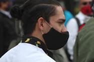 Protesta de meseros en Corferias 