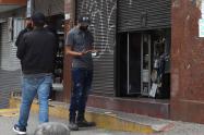 Violación de cuarentena en Bogotá en comercio / coronavirus en Colombia 