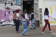 Violación de cuarentena en Bogotá en comercio / coronavirus en Colombia
