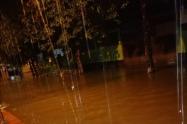 La situación más delicada se presentó en el Barrio Belén, donde el nivel de la inundación alcanzó más de un metro de altura