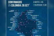 MinSalud reporta más de 1.300 nuevos contagios de coronavirus en Colombia