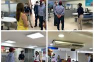 Por incumplir medidas de bioseguridad, fueron cerradas temporalmente dos sucursales bancarias 