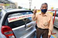 Un abuelo tolimense el feliz ganador de un automóvil entregado por Mercacentro