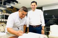Alcalde posesionó al gerente del Imdri Alejandro Ortiz