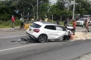 En cuanto al fin de semana, los siniestros viales ocurrieron en el norte del Departamento e involucraron a dos motociclistas