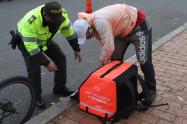 Operativos a domiciliarios en Bogotá