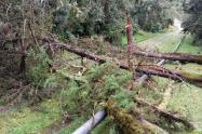 Afectaciones en los municipios de Santa Isabel, Herveo y Casabianca