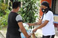 La entrega de los kits nutricionales se lleva a cabo en los municipios de El Guamo, Ortega, Chaparral, Ataco y Planadas