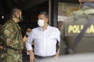 Orozco sentenció que con la fuerza pública se va dar con la captura de delincuentes que están extorsionando a los campesinos de la zona
