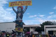 Protesta por Violación