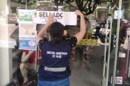 Sellados establecimientos de comercio con no cumplir protocolos de bioseguridad Covid-19