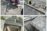 Robo de cables de semáforos