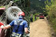 Accidente en zona rural de Ibagué