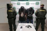 Capturados con Revólver en Ibagué