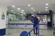 Desinfección en el Ibal