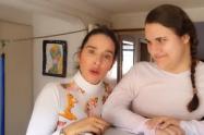 Luly Bossa y su hijo