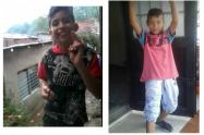 Niños desaparecido en Ibagué