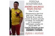 Persona desaparecida en Ibagué