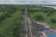  Se pondrán al servicio 89,45 kilómetros de vía entre los municipios de Aipe (Huila) y Saldaña (Tolima).