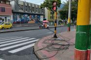 Cables caídos en Ibagué