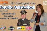 Coronel Gabriel Bonilla Gonzalez en Diálogos con Claudia Aristizábal