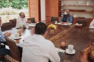 Con éste encuentro se demostró que no existe distanciamiento entre Barreto y el Alcalde Hurtado