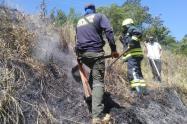 Incendios forestales que se han presentado en las últimas horas debido a las altas temperaturas