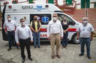 Las ambulancias, cuyo valor asciende a $375.000.000 cada una, están dotadas con elementos medicalizados como un monitor de signos vitales